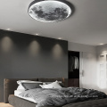 Factory Supplier's Modern Luxury LED Moon Light: Adjustable CCT for Bedroom, Background, and Nightstand with a Creative, Minimalist Lunar Design